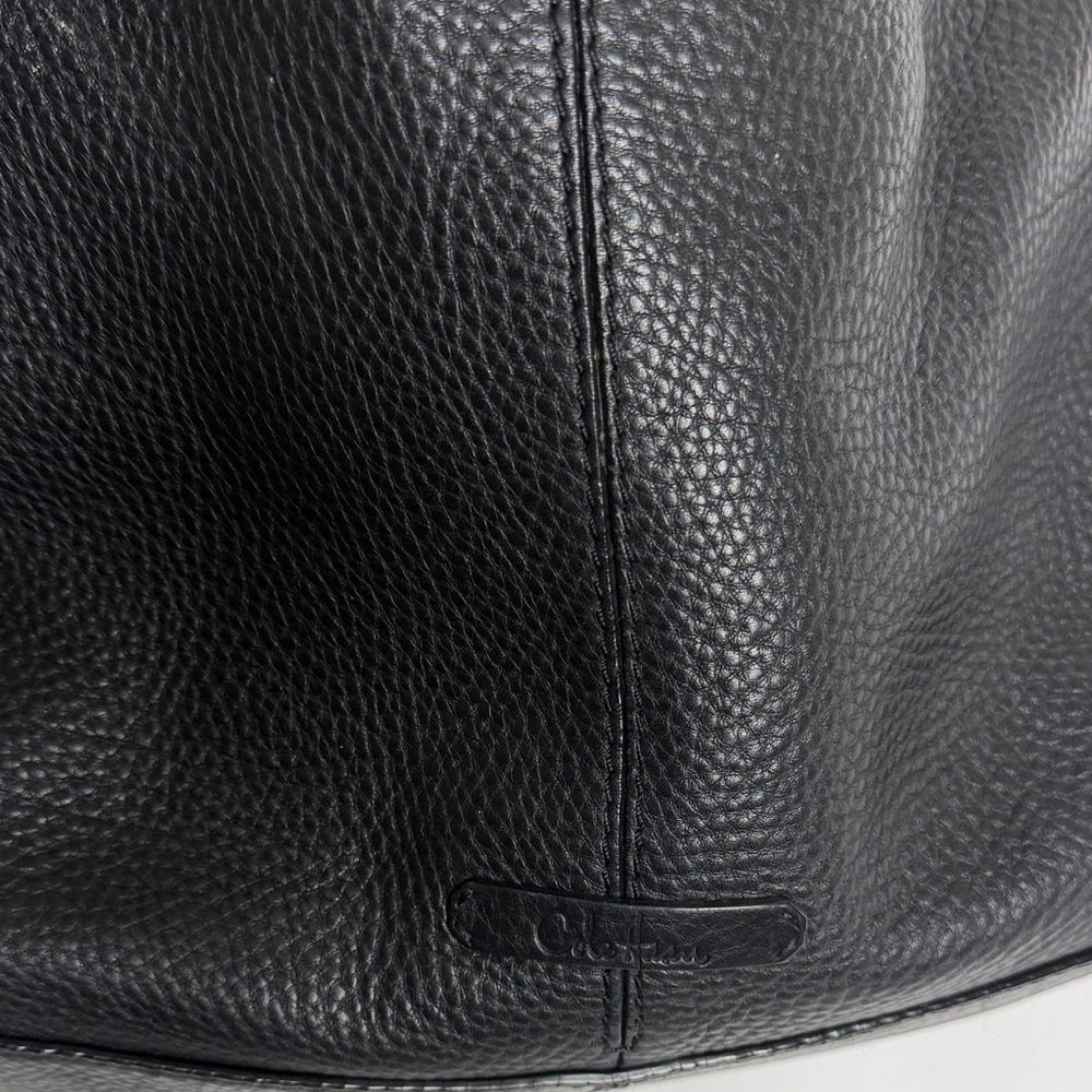 Cole Haan Elegant Black Leather Hobo Bag - Picture 2 of 9